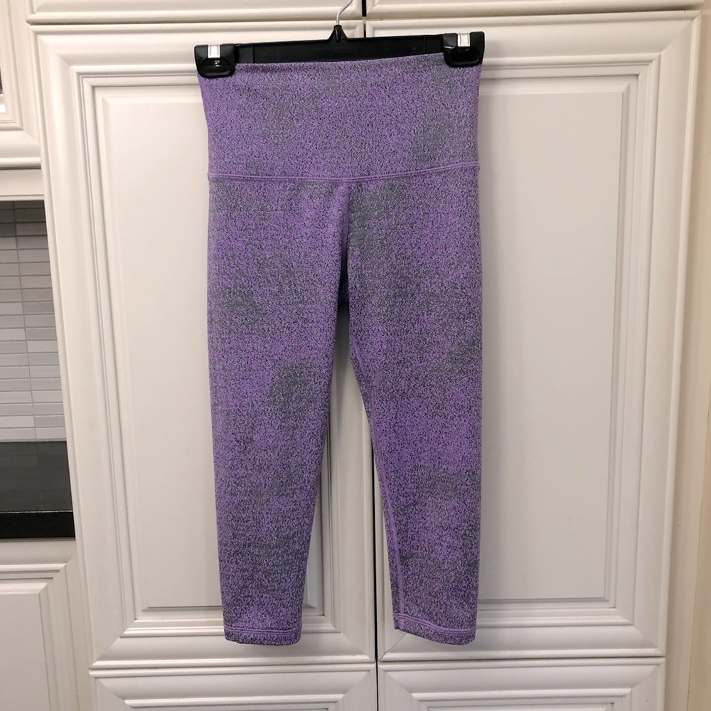 Ivivva by Lululemon girls crop leggings